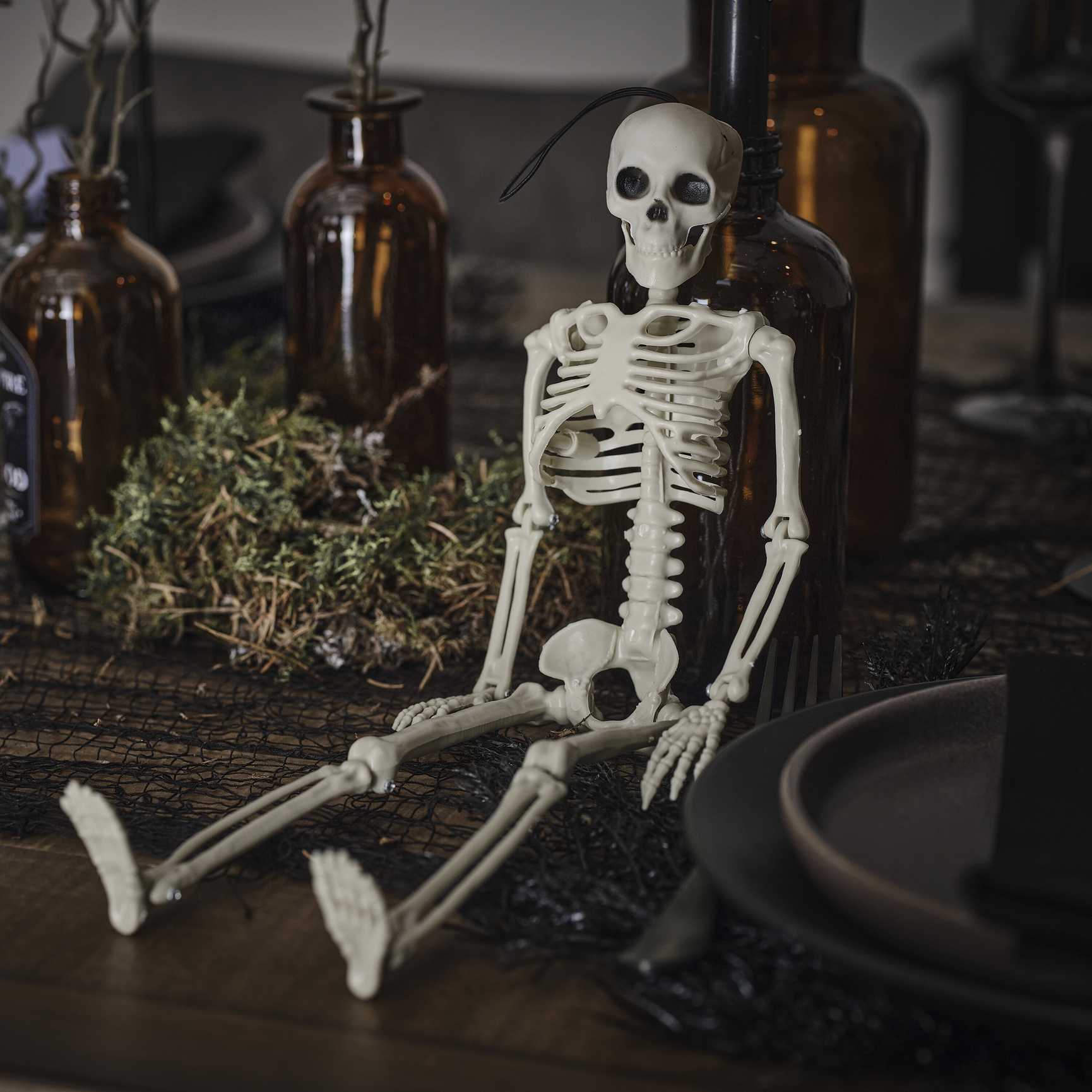 Hanging Skeleton Halloween Decoration – Sweet Maries Party Shop
